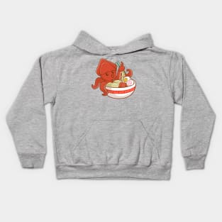 Squid Ramen Kids Hoodie